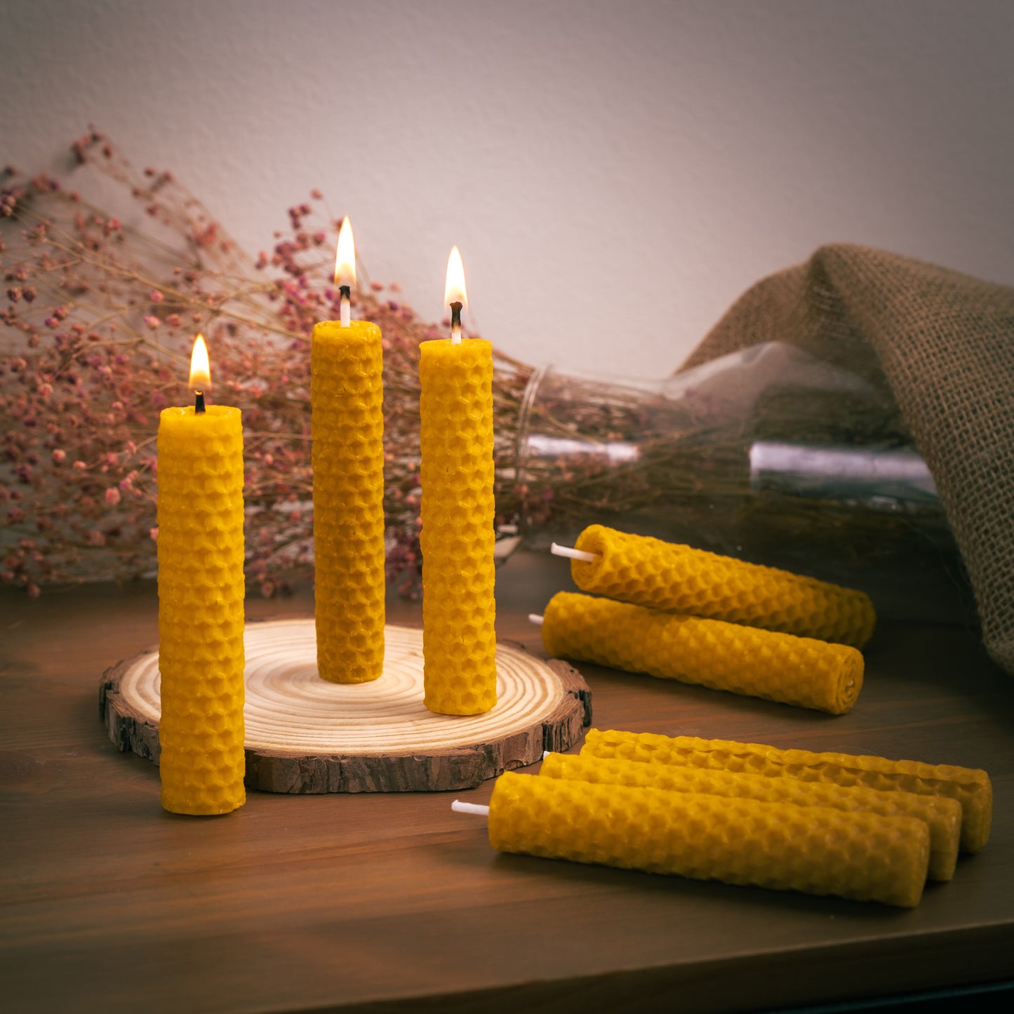 Velas de Miel 16 unidades