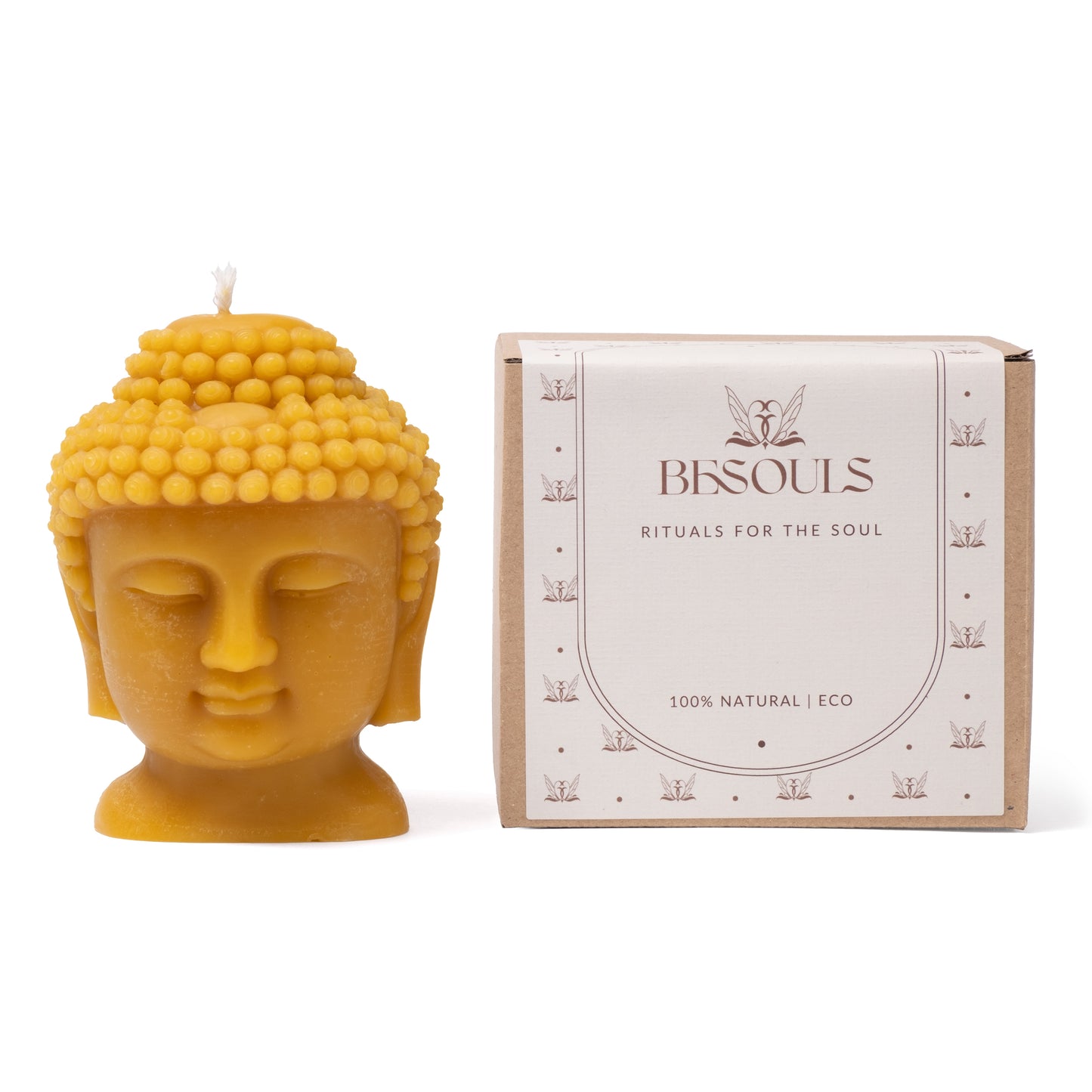 Buda Vela Decorativa (Cera de Abeja 100%)