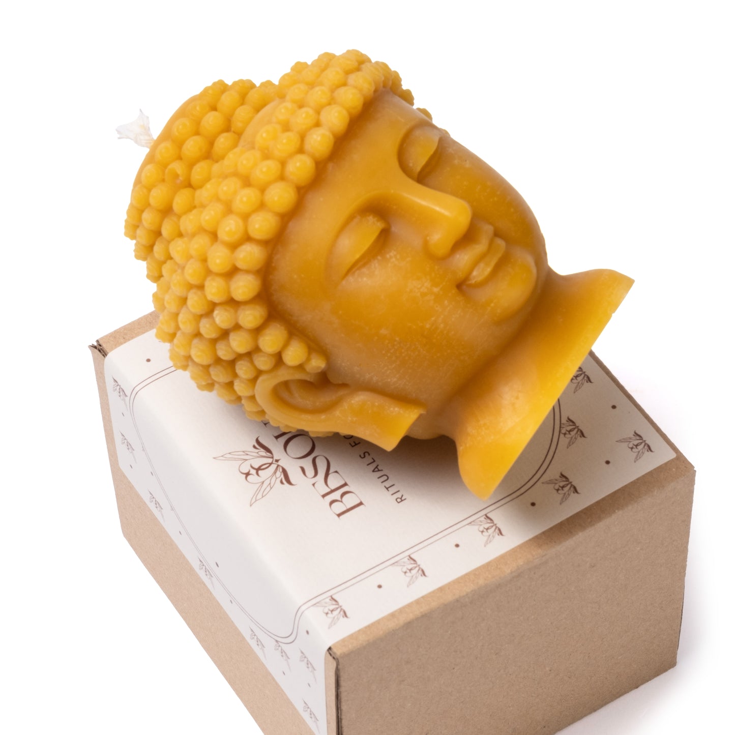 Buda Vela Decorativa (Cera de Abeja 100%)