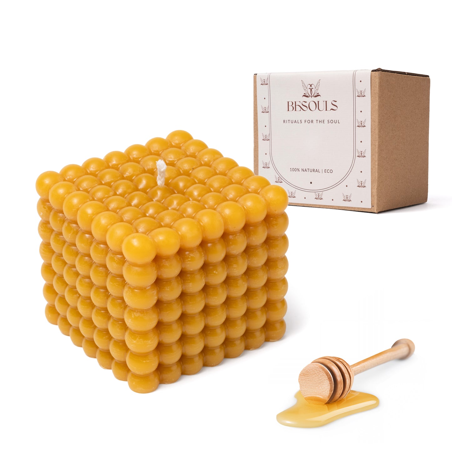 Bublbe Vela Decorativa 4 (Cera de Abeja 100%)